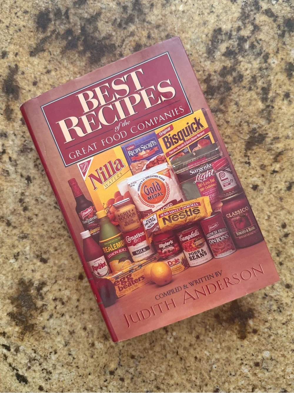Best Recipes  of the Great Food Companies  hardcover book
